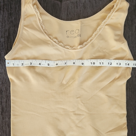 Real Shapewear Tank Top Medium Beige Tan - Picture 8 of 17